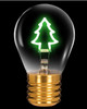 Christmas Tree Neon LED Lightbulb Lamp