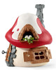 The Smurfs Mushroom House with 2 Figures by Schleich