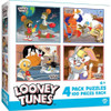 Looney Tunes 4-Pack 100 Piece Puzzles