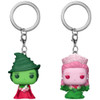 Pop! Keychain: Wicked 2-Pack - Glinda and Elphaba