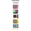 Retro Vision - 2" x 8" Sticker Sheet By PipSticks