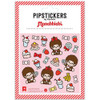 Monchhichi & Sweets - 4" x 4" Sticker Sheet By PipSticks