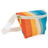 Slim Fanny Pack Crossbody Bag - Retro Rainbow