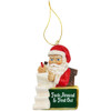 F-Around and Find Out - Crooked Christmas Ornament 