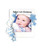 Baby Boy's 1st Christmas Photo Frame Personalized Ornaments