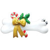 Dog Bone w/ Holly Personalized Ornament