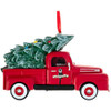 Kit-Cat's Tree Farm Classic Red Truck Christmas Ornament