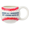 Sandlot Legends Never Die Baseball Ceramic Sculpted Mug