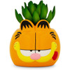 Garfield Head Mini Ceramic Planter with Faux Plant