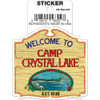 Friday the 13th Camp Crystal Lake Die Cut Sticker