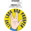 Star Trek Live Long and Prosper Die Cut Sticker