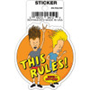 Beavis and Butt-Head This Rules Die Cut Sticker