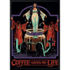 Steven Rhodes Coffee Gives Me Life Magnet