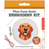 Mini Cross Stitch Embroidery Kit - Dog