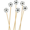 Soccer Ball Toothpicks - 100 Pieces 