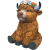 Highland Cow Garden Statue 