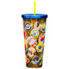 Looney Tunes 32-Ounce Glitter Cup & Straw