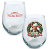 Merry Clarkmas - Christmas Vacation Stemless Wine Glass
