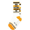 Are You Fucking Kidding Me Gym Crew Socks by Gumball Poodle