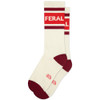 Feral Gym Crew Socks by Gumball Poodle