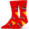 Doritos Nacho Cheese Socks 2 Pack In Gift Box by Odd Sox