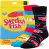 Swedish Fish Socks 2 Pack In Gift Box by Odd Sox