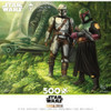 Star Wars The Mandalorian & Boba Fett - Brother In Arms 500 Piece Thomas Kinkade Puzzle
