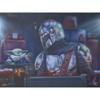 Star Wars The Mandalorian - Two For The Road 550 Piece Thomas Kinkade Puzzle