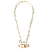 GOLDEN GIRLS -CHARMED CONNECTOR NECKLACE