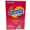 Fruit Punch Snapple Singles-to-Go Sugar-Free Drink Mix Packets