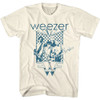Weezer Blue Checkered T-Shirt