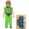  - Michelangelo Teenage Mutant Ninja Turtles Ben Cooper Costume 6-Inch Clothed Action Figure by NECA