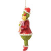 Grinch and Cindy Lou with Sign Ornament - Side View
