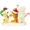 Snowbabies x Garfield: Odie Licked It Right Off! - Rear View
