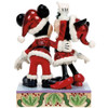  Mickey and Minnie Mistletoe Figure by Jim Shore