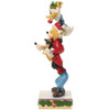 Mickey Donald Goofy Stacked Figure by Jim Shore - Opposit View