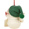 Dashing Through Merlot Ornament by Snowpinions