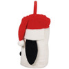 Santa Snoopy Fleece Throw Blanket - Side View