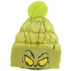 The Grinch Puffer Hat