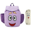 Dora The Explorer Backpack 13" Novelty Backpack With Map Pouch