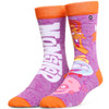 Monster Cereals Split Crew Socks By Odd Sox