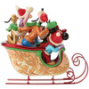 Opposite View - Mickey & Friends Riding in a Sleigh Full of Joy