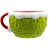 Santa Grinch Sculpted Mug