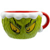 Santa Grinch Sculpted Mug