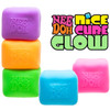 Assorted Colours of Nice Cube Glow by NeeDoh