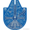 Millennium Falcon Puzzle - Blueprint View