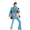 4.5" Blue Suit Elvis Blow Mold Ornament
