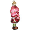 Strawberry Shortcake & Custard Glass Ornament by Old World Christmas