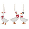 Cottage Geese Ornaments