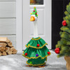 Glamour Shot of Giddy the Goose in Christmas Tree Outfit